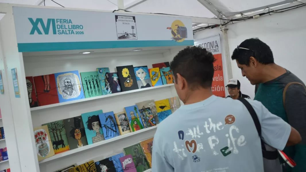 En la Usina Cultural se desarrolla la XVI Feria del Libro de Salta